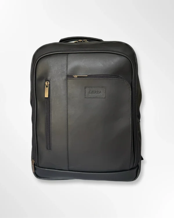 Morral en cuero ejecutivo clásico bunny envejecido - negro